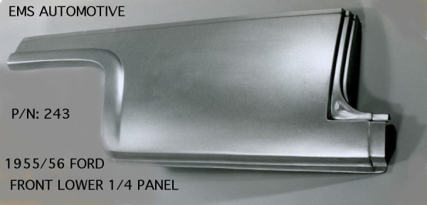 LOWER FRONT 1/4 PANEL